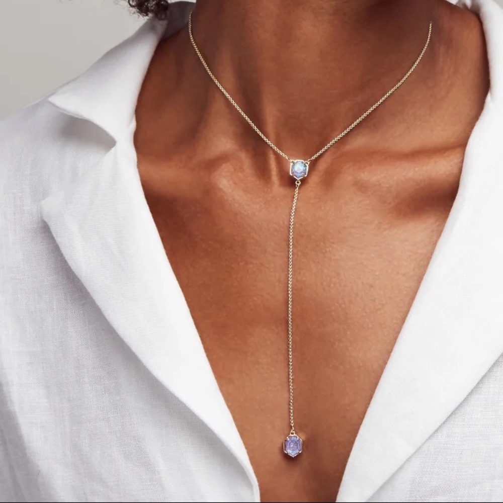 Kendra Scott Y / Lariat Necklace